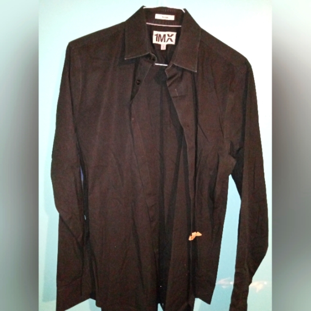 1MX Express Men's Button Down Shirt Large
